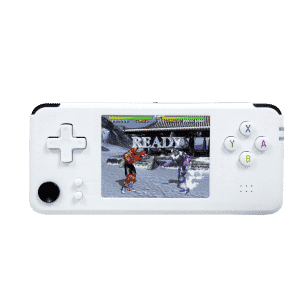 DroiX RS-97 Plus V2 Open Dingux Retro Gaming Console Handheld - White