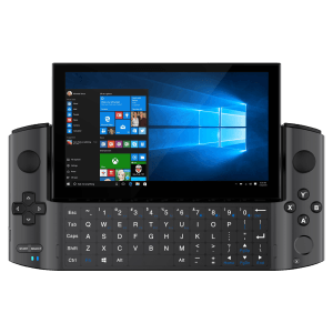 GPD WIN 3 i7 Space Grey New AAA Gaming Portable Handheld showing sliding keyboard